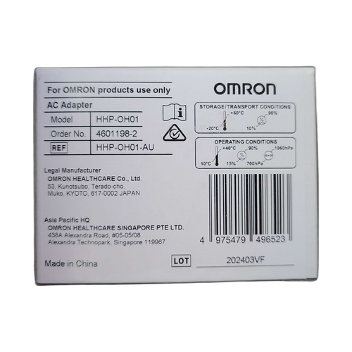 Omron HHP-OH01 AC Adapter NZ/AU