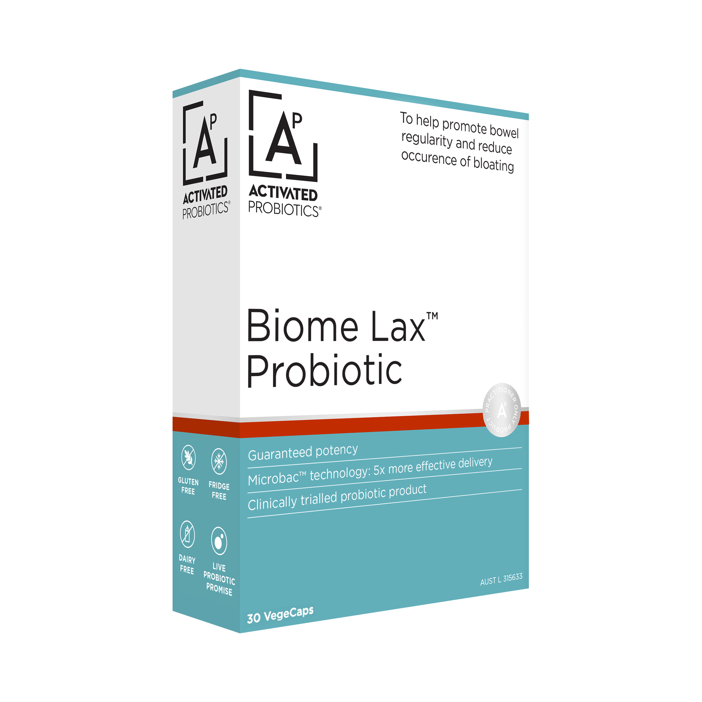Activated Probiotics Biome Lax Probiotic