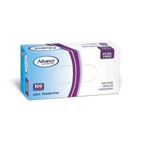 Advance Latex Powder Free Examination Gloves