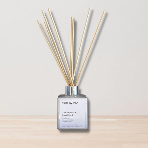 Alchemy Lane Reed Diffuser - Strawberries & Champagne