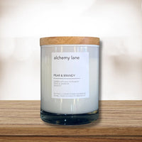 Alchemy Lane Triple Scented Soy Wax Candle - Pear & Brandy
