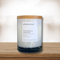 Alchemy Lane Triple Scented Soy Wax Candle - Strawberries & Champagne
