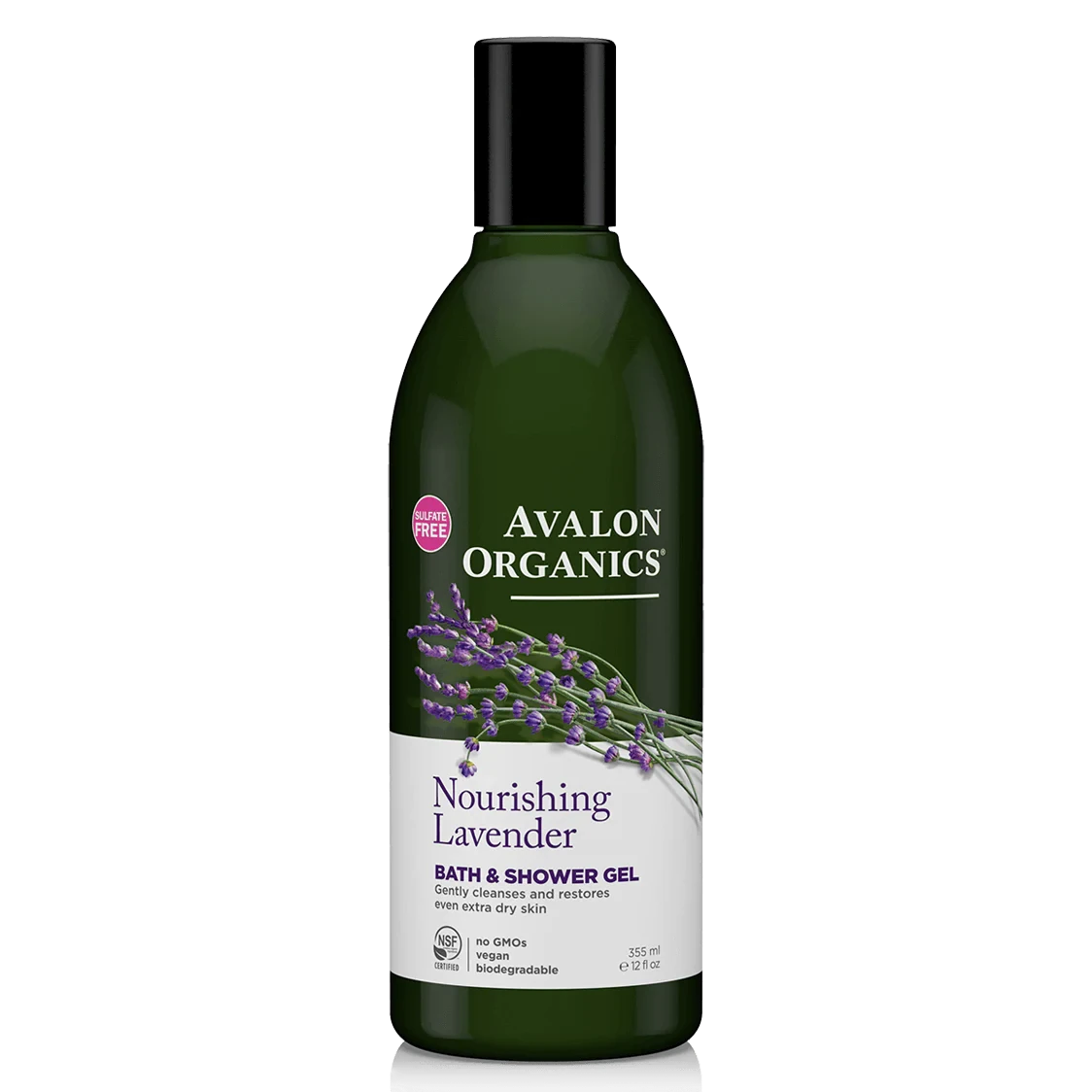 Avalon Organics Nourishing Lavender Bath & Shower Gel
