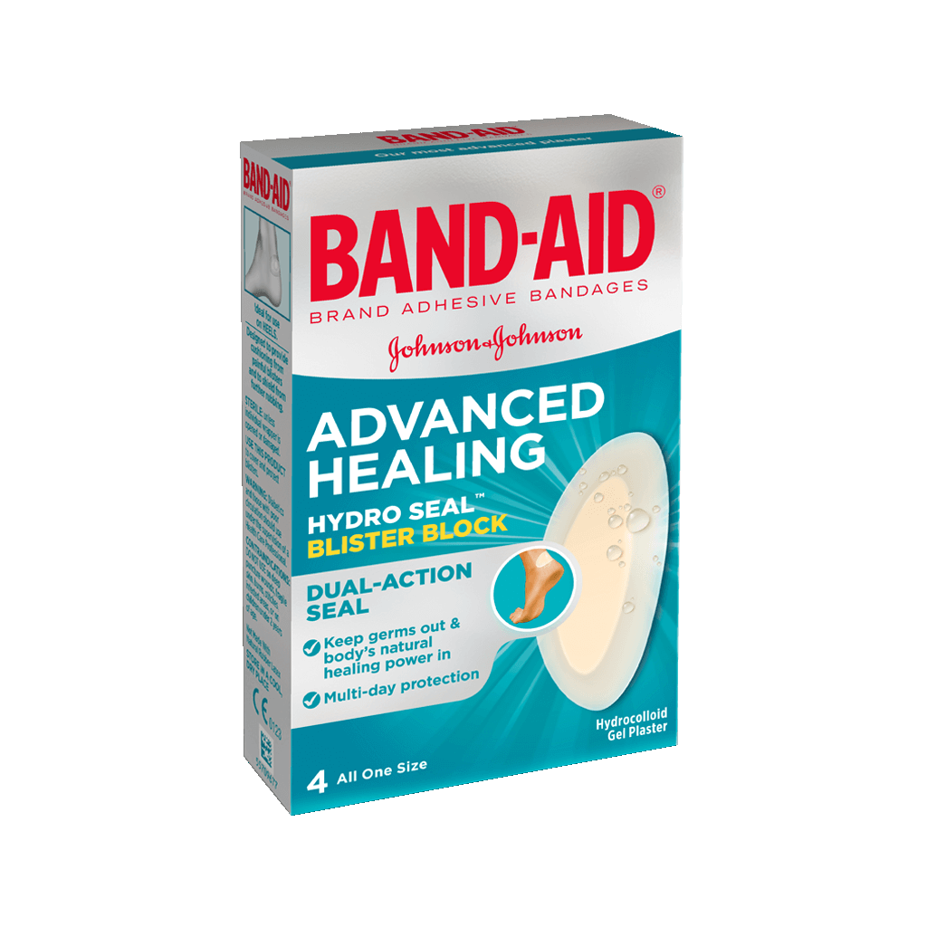 BandAid Advanced Healing Blister Block Gel Plaster Net Pharmacy