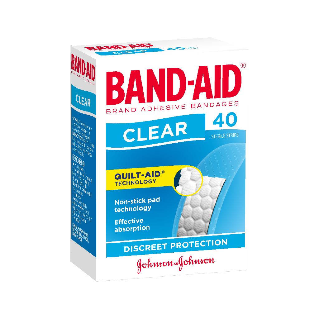 Band-Aid Clear Strips