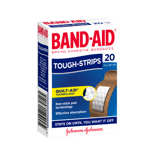 Band-Aid Tough Strips