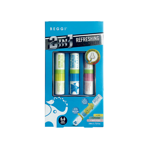 Beggi 2-in-1 Refreshing Nasal Inhaler