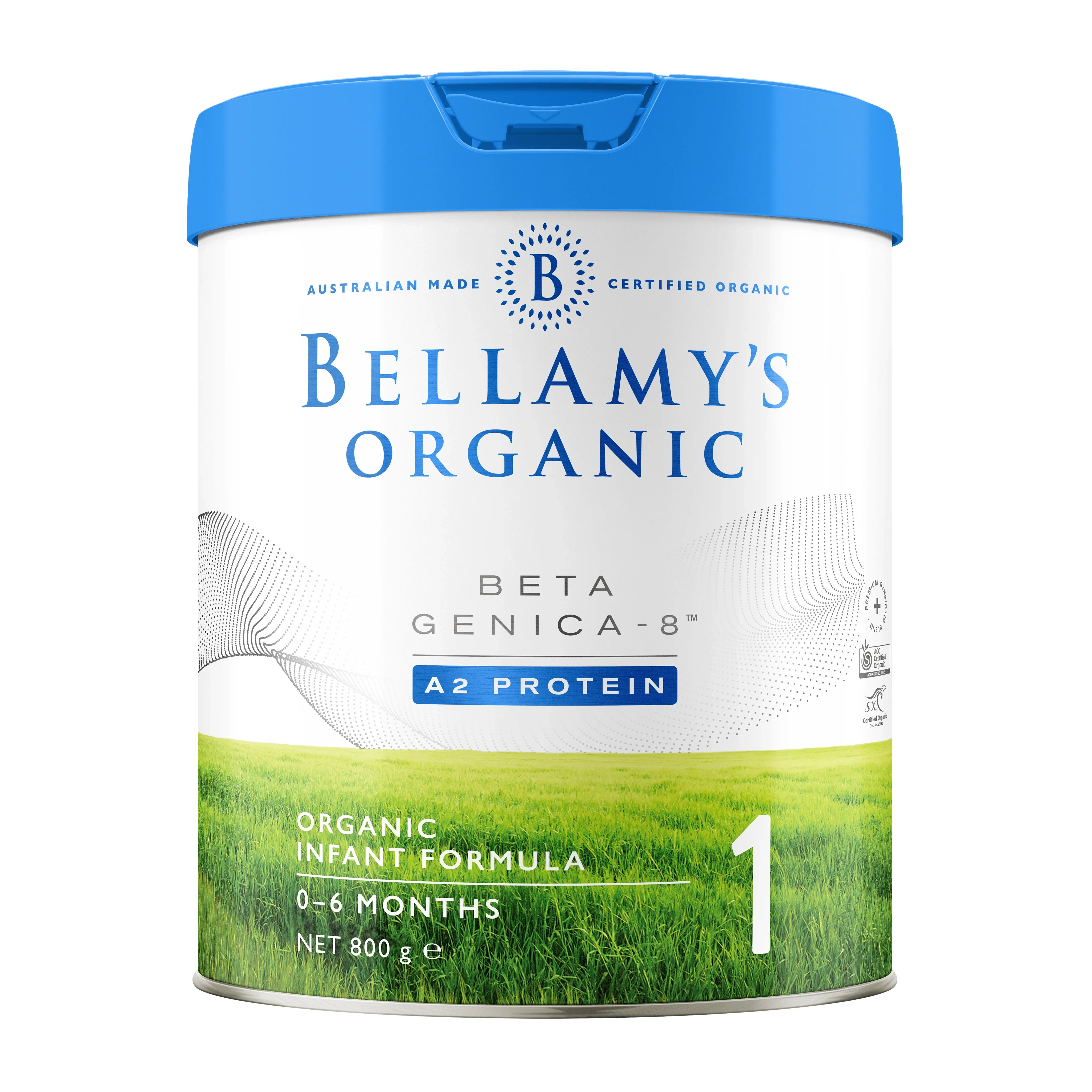 Bellamy's Organic Beta Genica-8 A2 Protein Stage 1 Organic Infant Formula (to China ONLY)