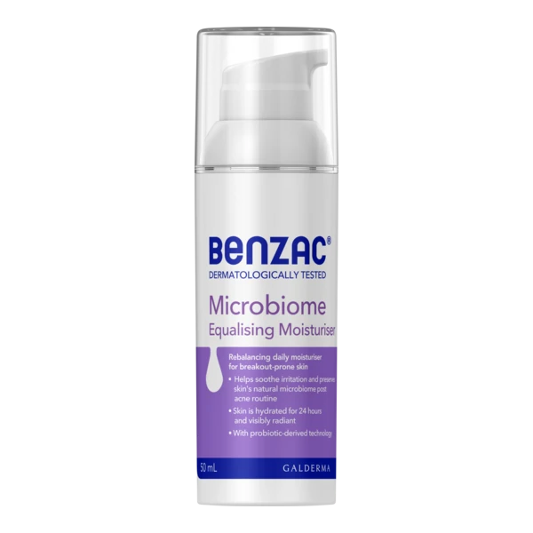 Benzac Microbiome Equalising Moisturiser Net Pharmacy