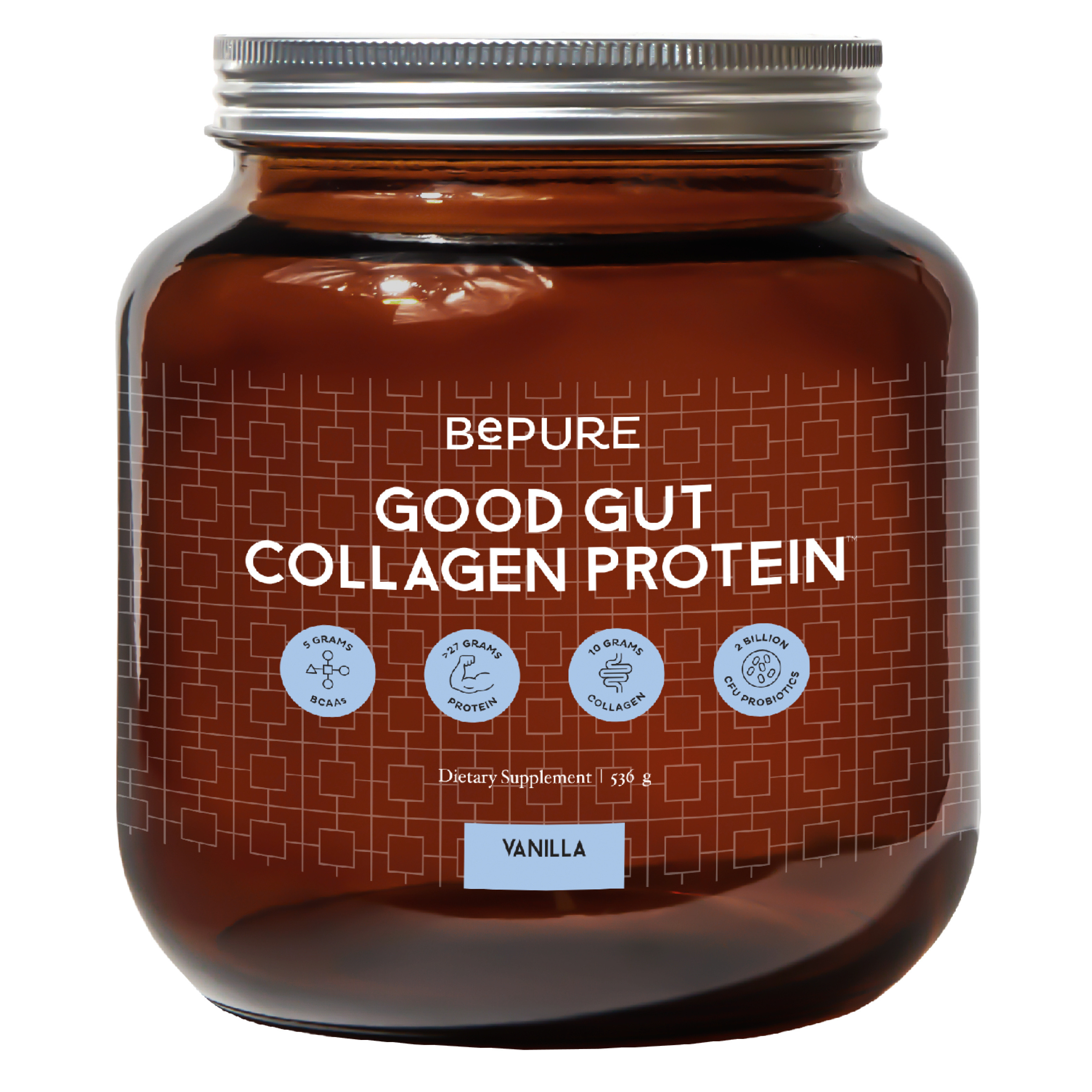 BePure Good Gut Collagen Protein - Vanilla Flavour