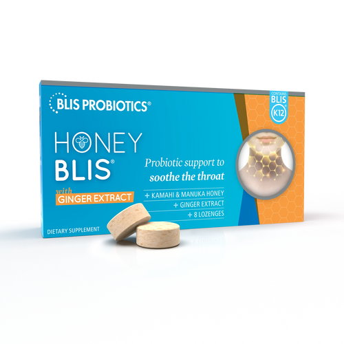 Blis HoneyBlis with BLIS K12™ and Manuka + Kamahi Honey & Ginger Extract