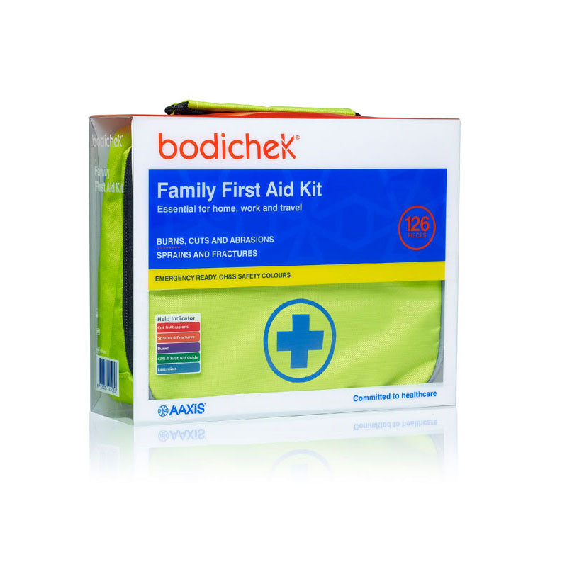 Bodichek Family First Aid Kit - 128 Pieces