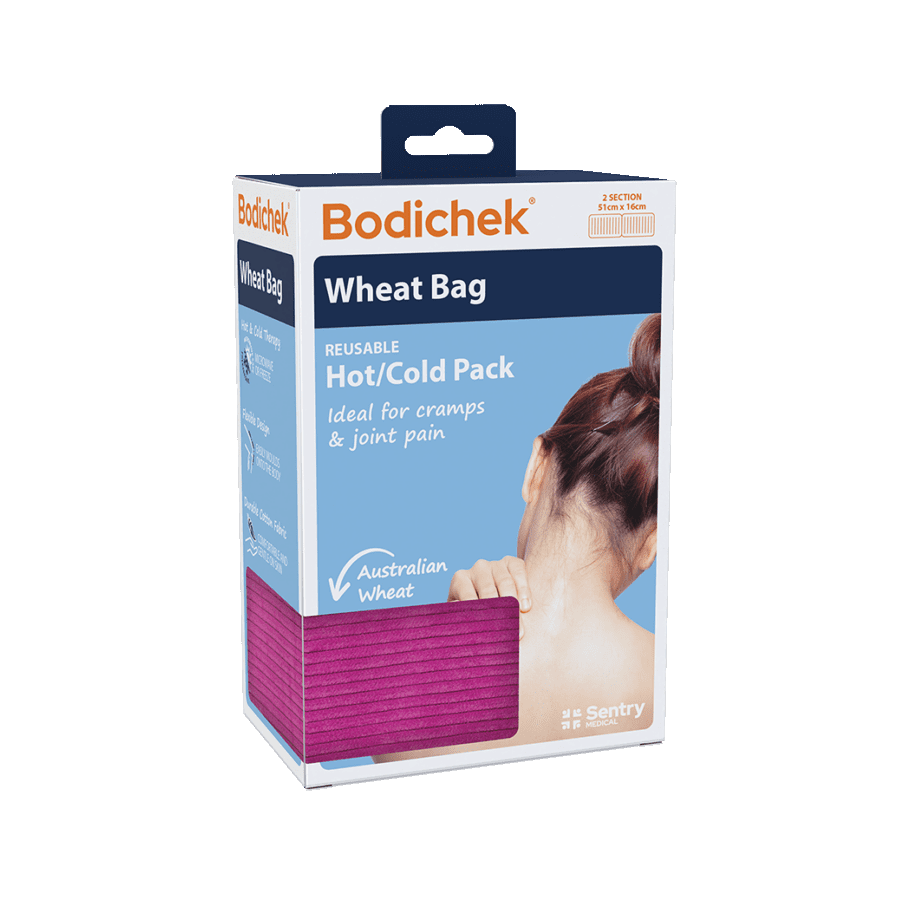 Bodichek Reusable Hot/Cold Pack Wheat Bag - 2 Section