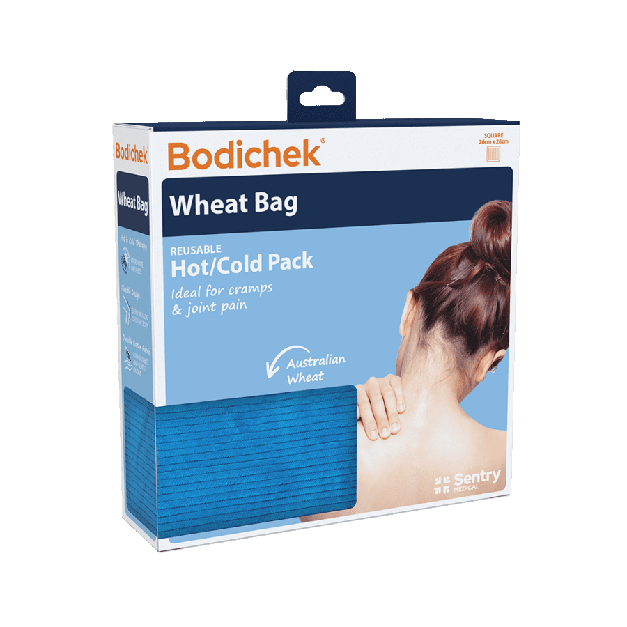 Bodichek Reusable Hot/Cold Pack Wheat Bag - Square