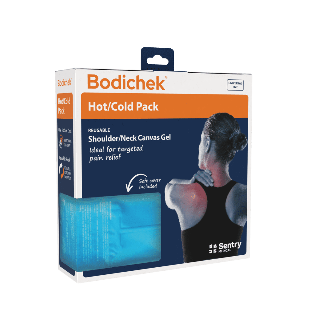 Bodichek Reusable Shoulder/Neck Canvas Gel Hot/Cold Pack