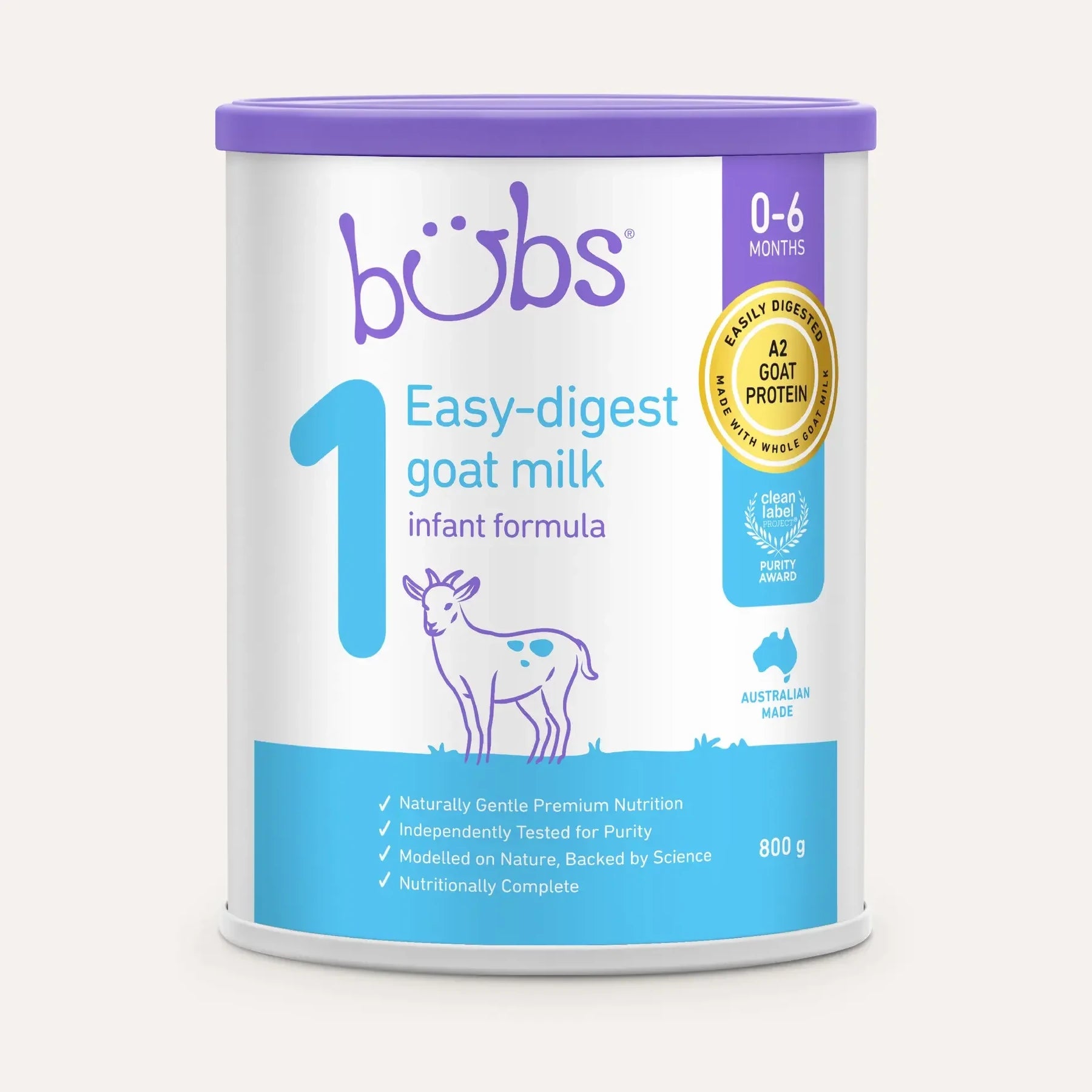 Bubs Easy-digest Goat Milk Stage 1 Infant Formula (to China ONLY)