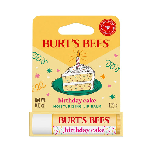 Burt's Bees Moisturizing Lip Balm Birthday Cake