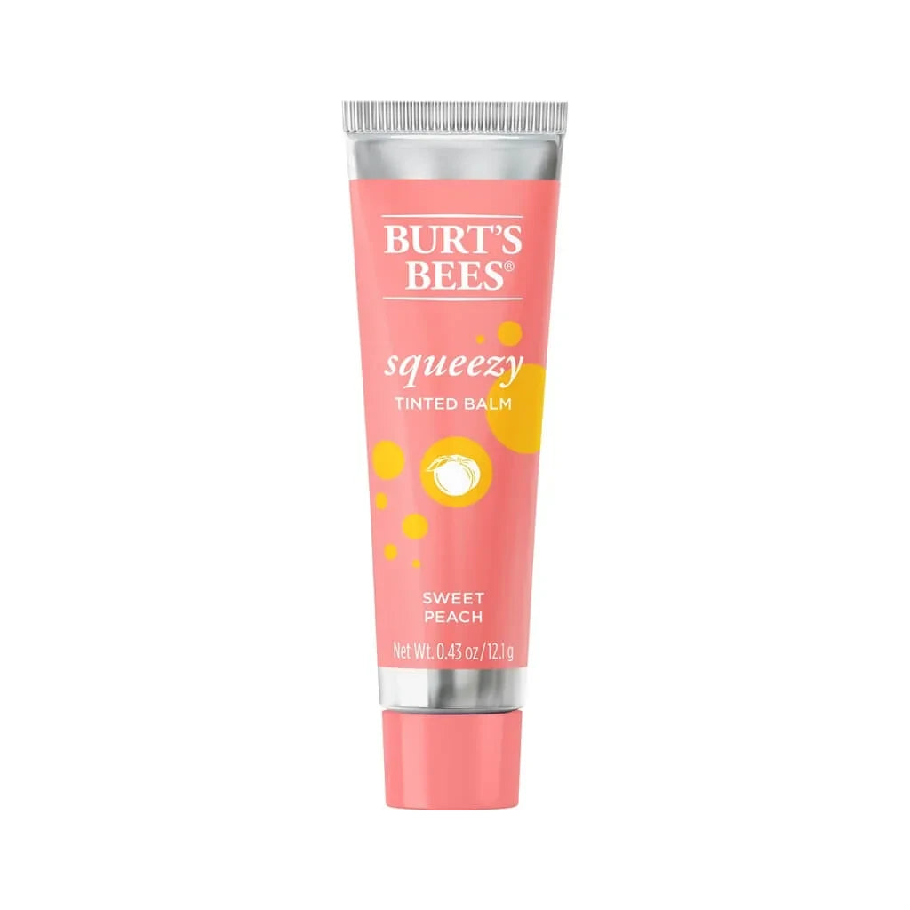 Burt's Bees Squeezy Tinted Lip Balm - Sweet Peach