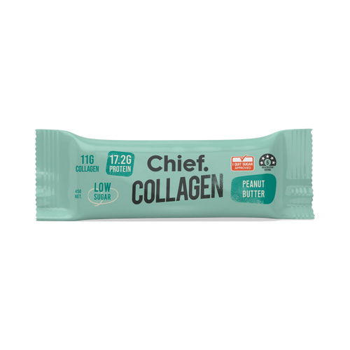 Chief Collagen Protein Bar - Peanut Butter