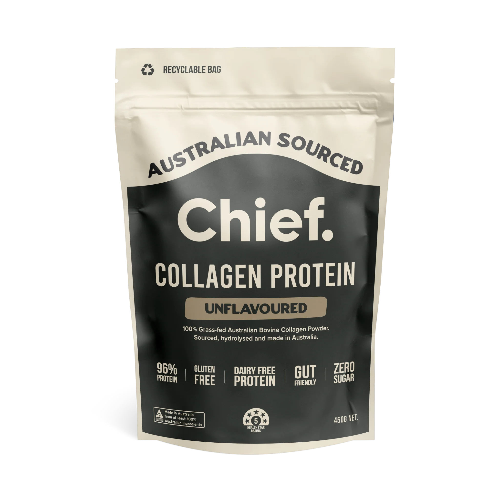 Chief Collagen Protein Powder - Unflavoured
