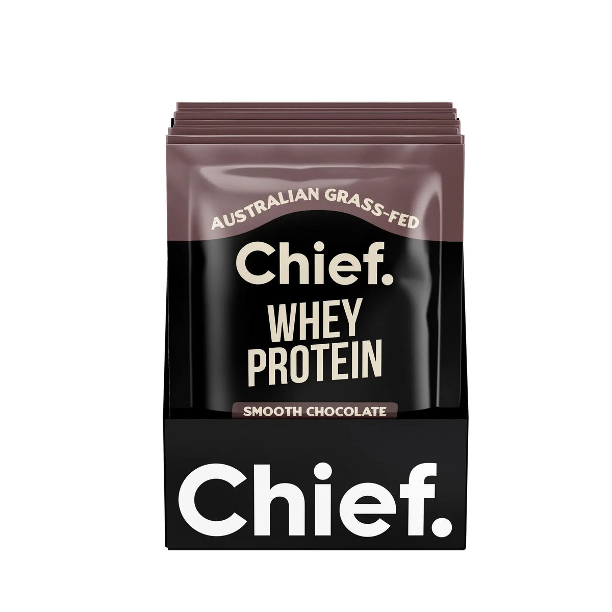 Chief Grass-fed Whey Protein Powder - Smooth Chocolate