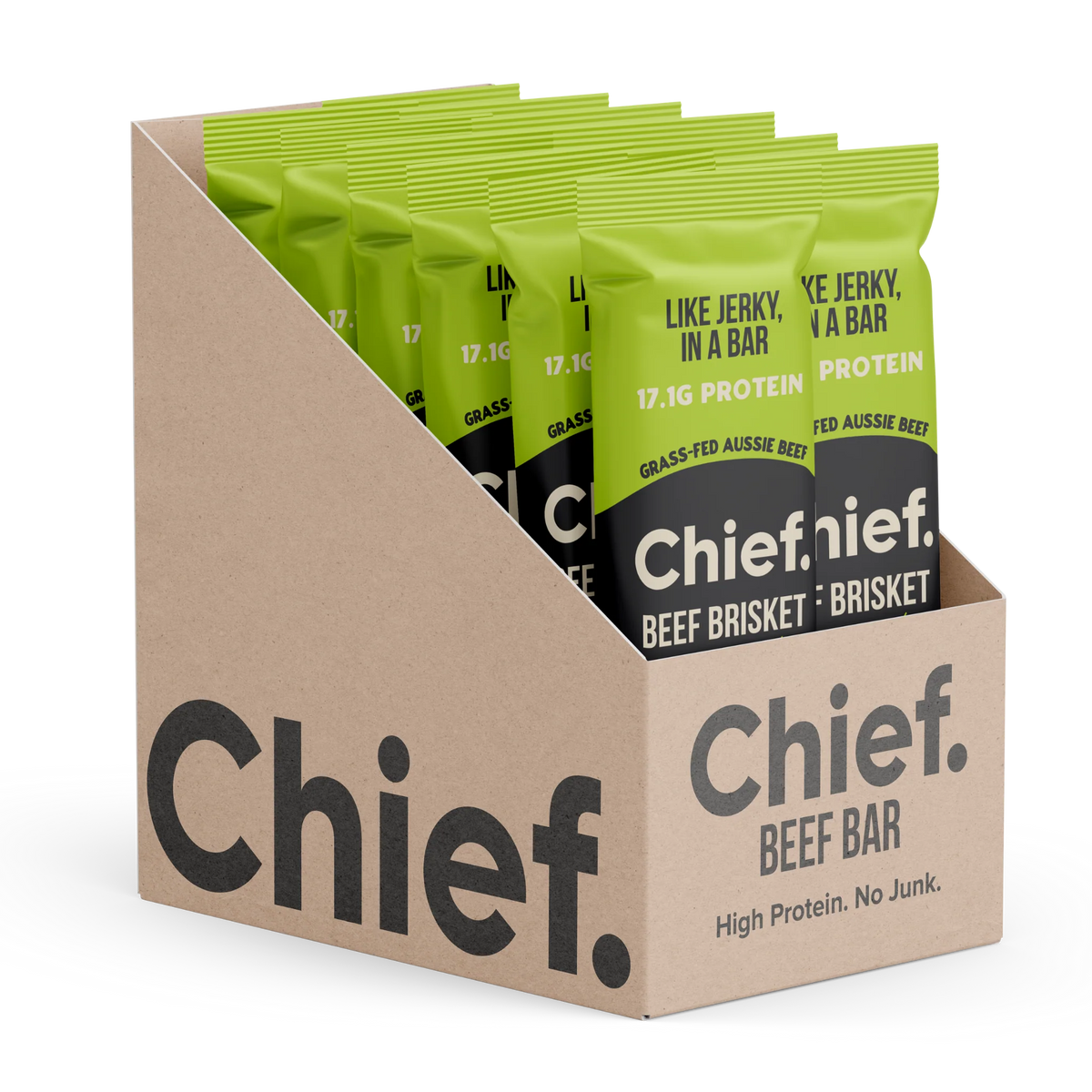 Chief Organic Beef Brisket Bar - Chipotle & Lime