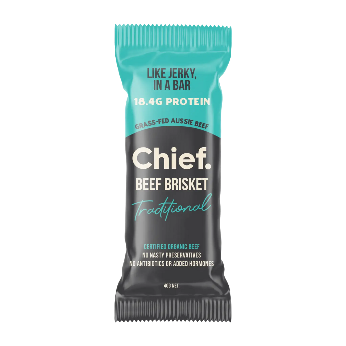 Chief Organic Beef Brisket Bar - Traditional