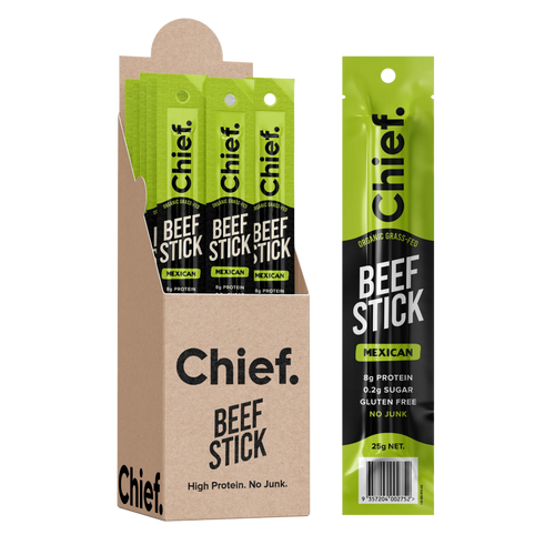 Chief Organic Beef Stick - Mexican