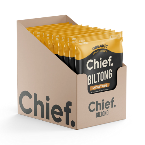 Chief Organic Biltong - Smokey BBQ