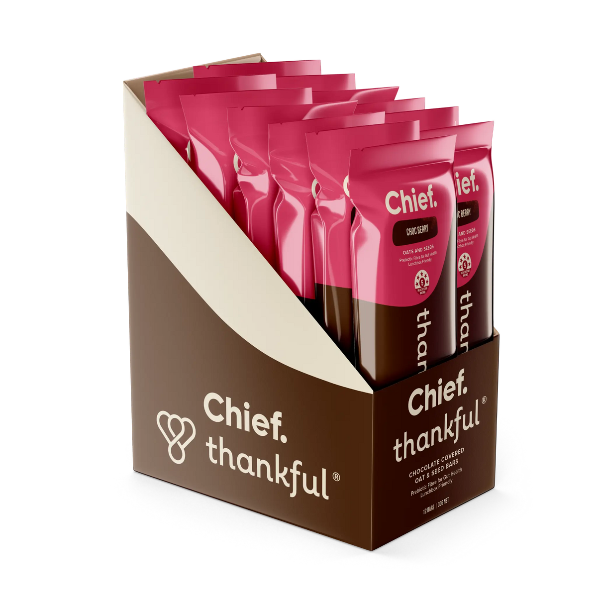 Chief Thankful Oat & Seed Bar - Choc Berry