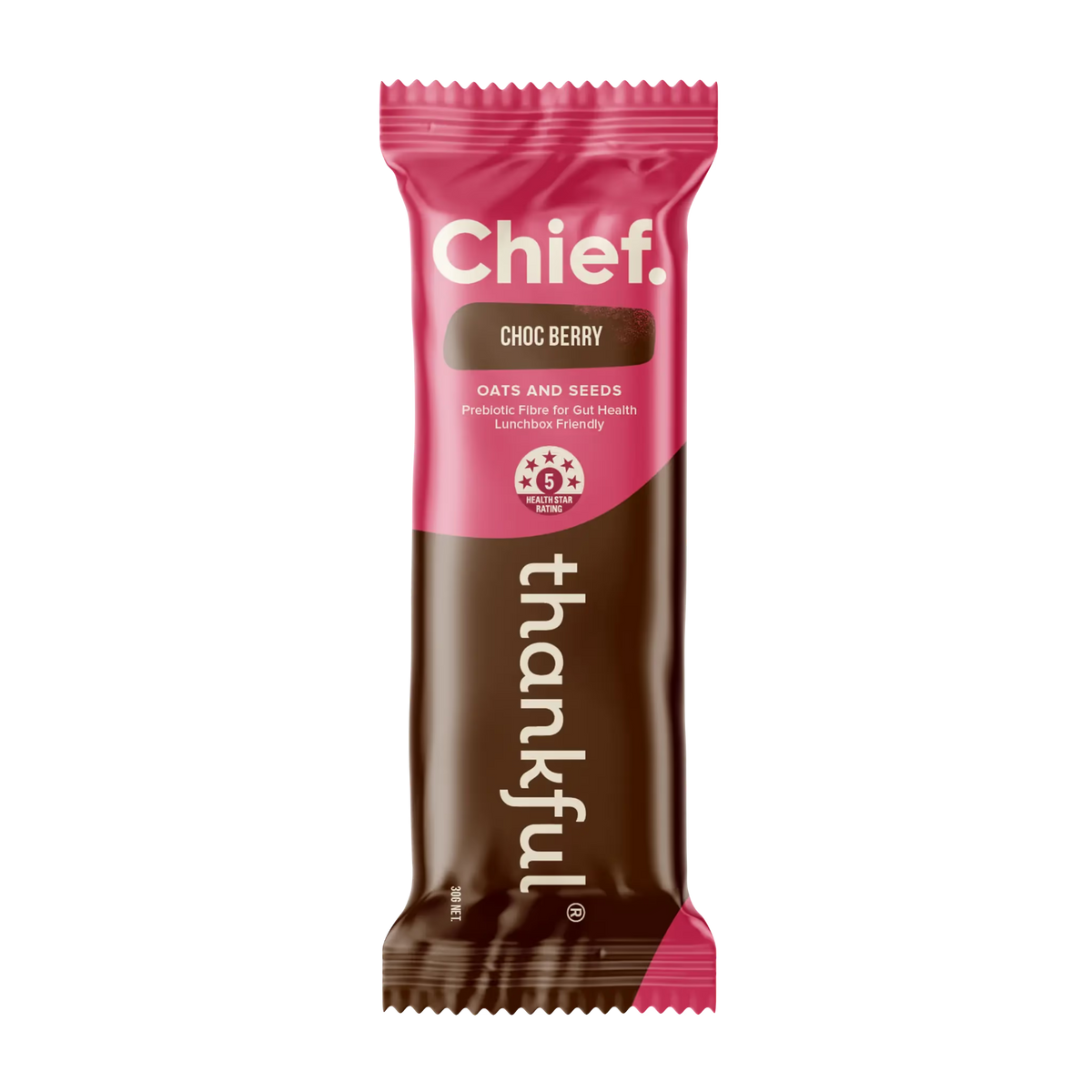Chief Thankful Oat & Seed Bar - Choc Berry