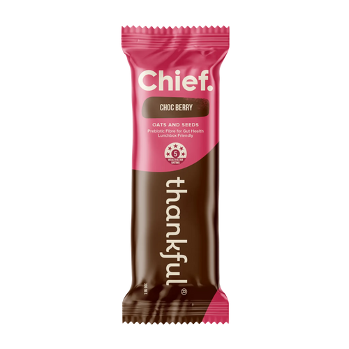 Chief Thankful Oat & Seed Bar - Choc Berry
