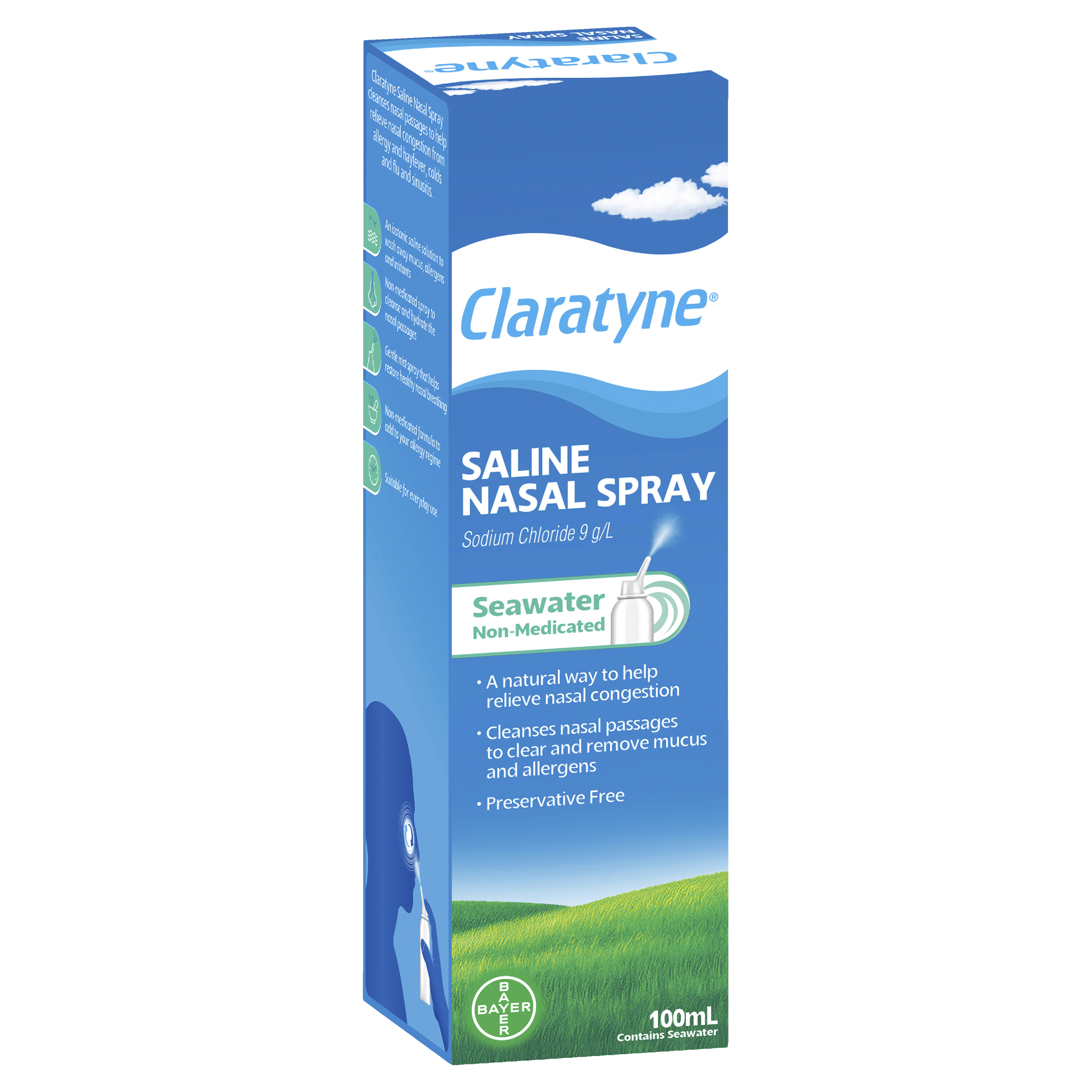 Claratyne Saline Nasal Spray Net Pharmacy