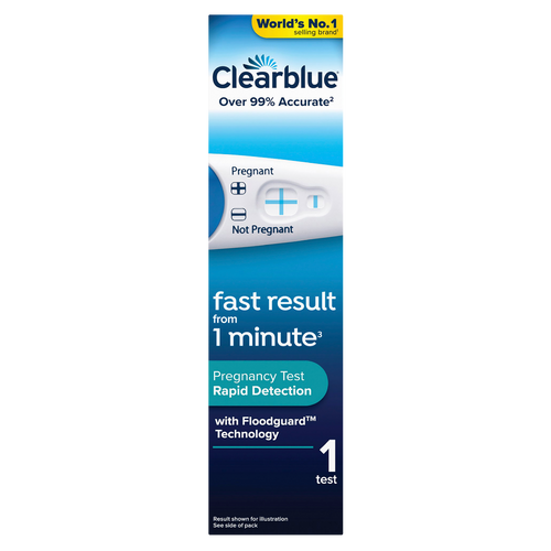 Clearblue Rapid Detection Pregnancy Test with Floodguard