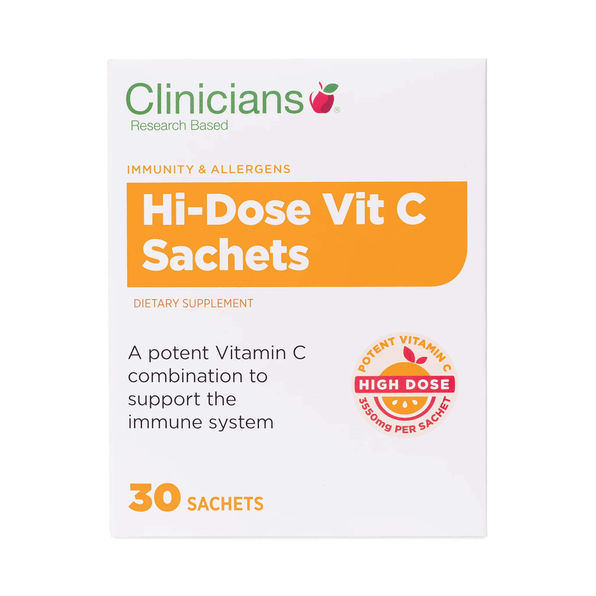 Clinicians Hi-Dose Vit C Sachets