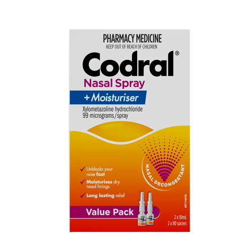 Codral Nasal Spray + Moisturiser