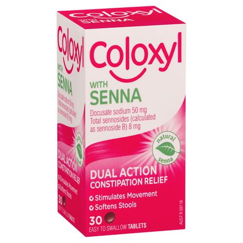 Coloxyl with Senna Dual Action Constipation Relief