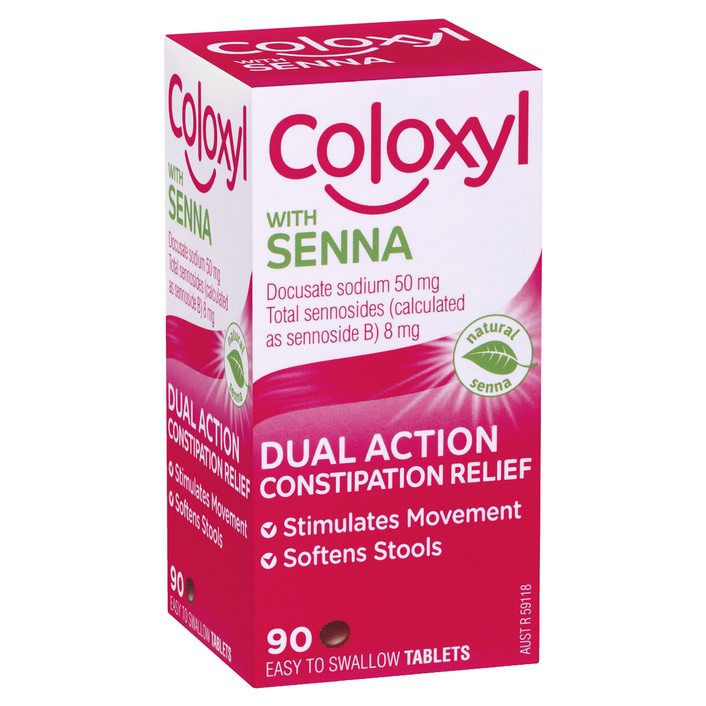 Coloxyl with Senna Dual Action Constipation Relief