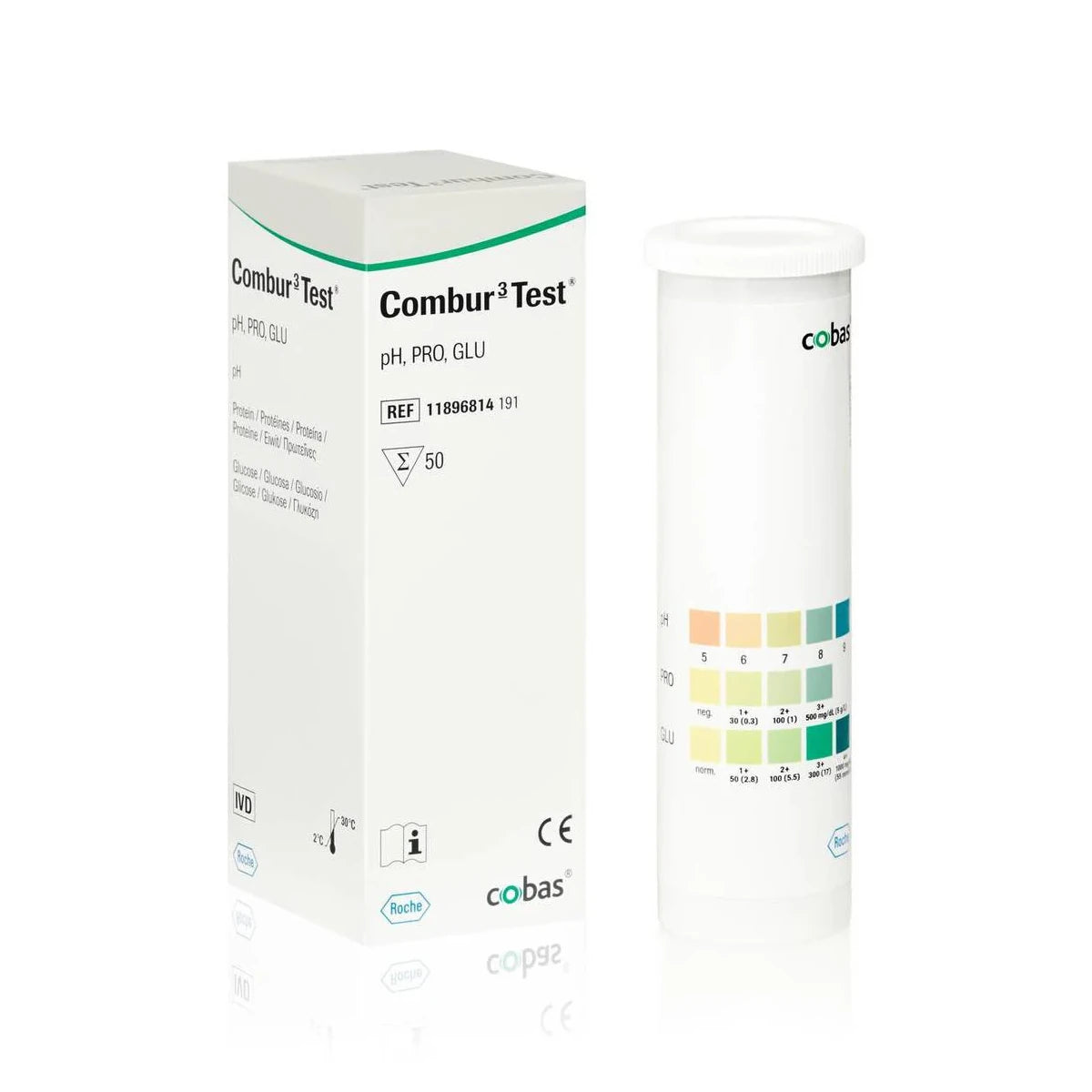 Combur 3 Test Urinalysis Test Strips Net Pharmacy
