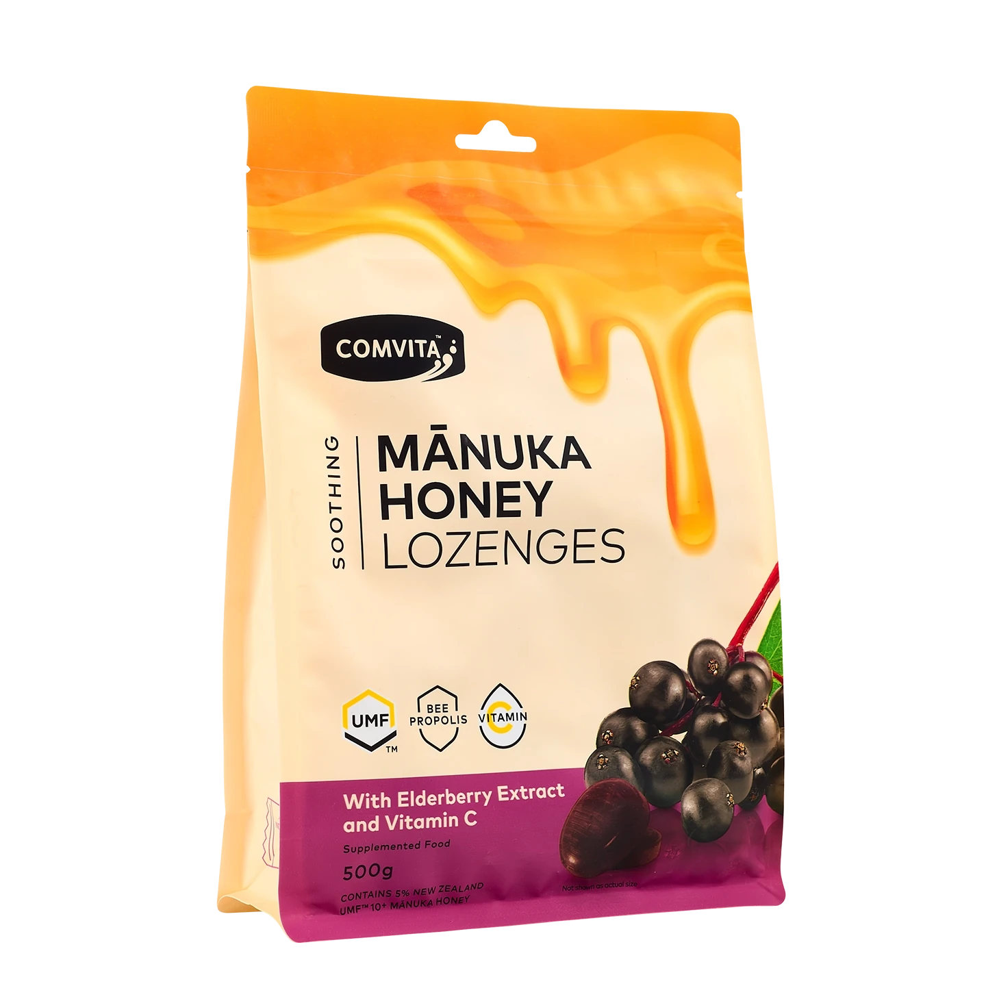 Comvita Manuka Honey Lozenges Elderberry Extract