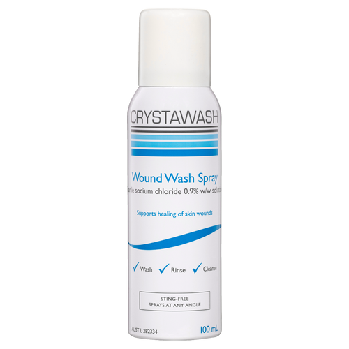 Crystawash Wound Wash Spray