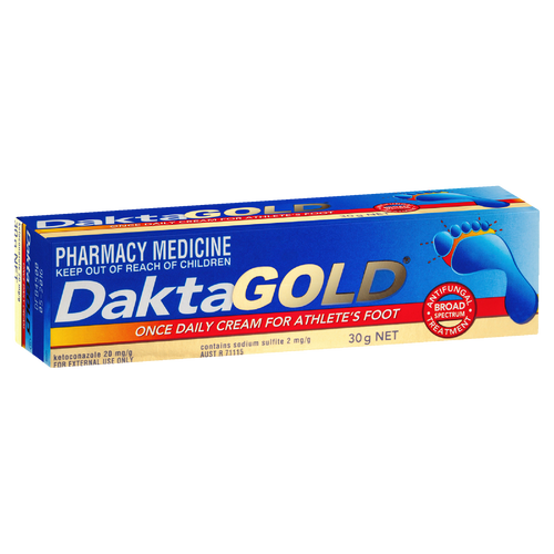 DaktaGOLD Once Daily Cream for Athlete's Foot
