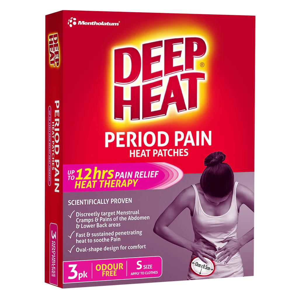 Deep Heat Period Pain Heat Patches
