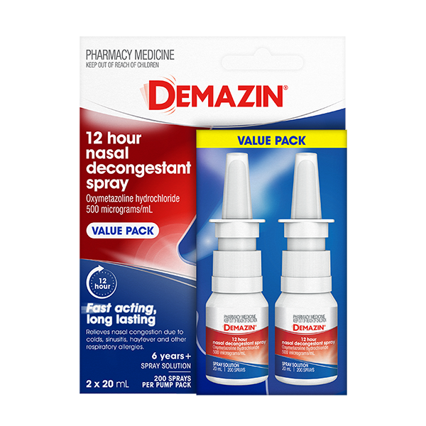 Demazin 12 Hour Nasal Decongestant Spray