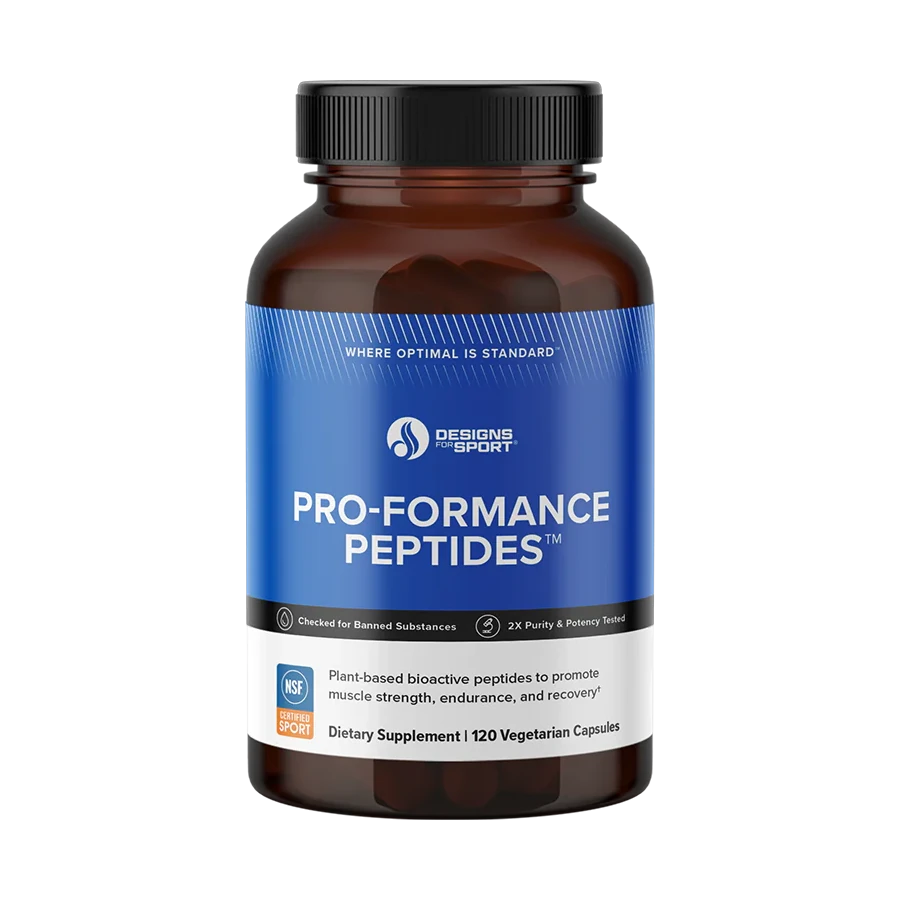Designs for Sport Pro-Formance Peptides