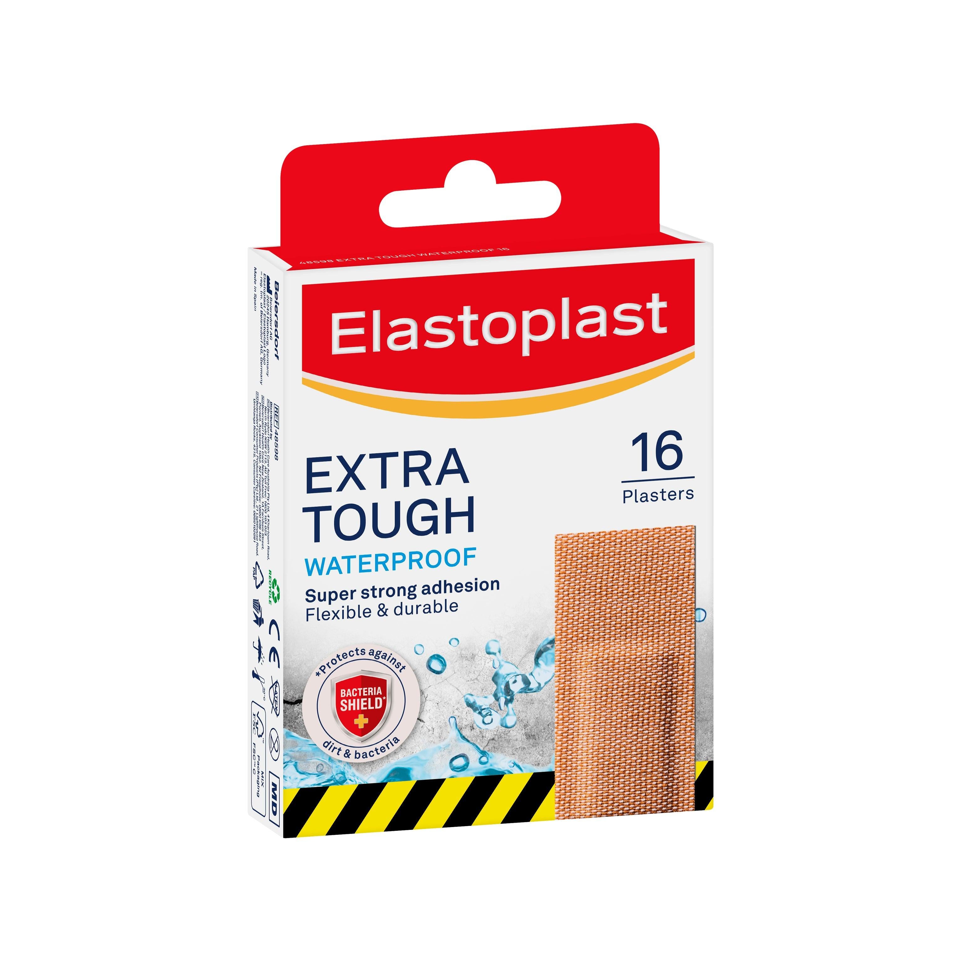 Elastoplast Extra Tough Waterproof Plasters