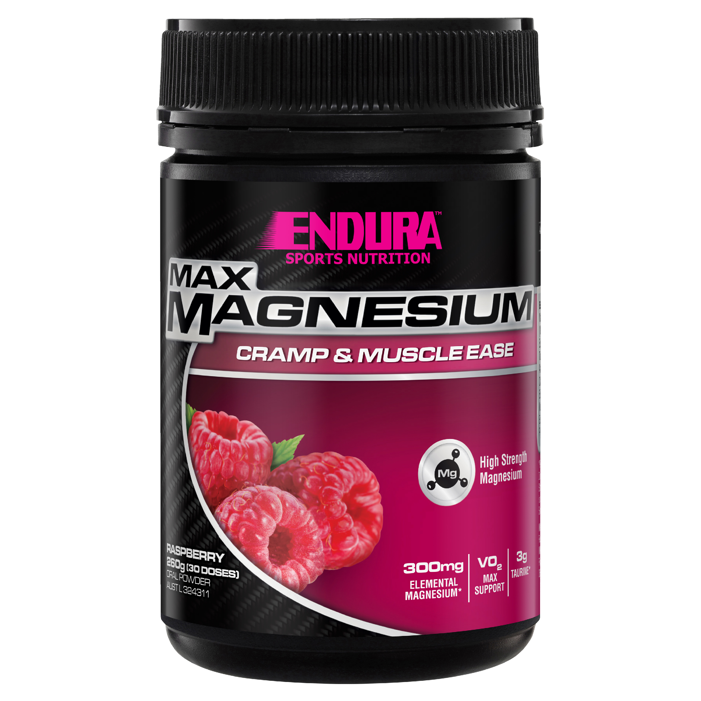Endura Max Magnesium - Raspberry