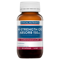 Ethical Nutrients Hi-Strength Q10 Absorb 150mg