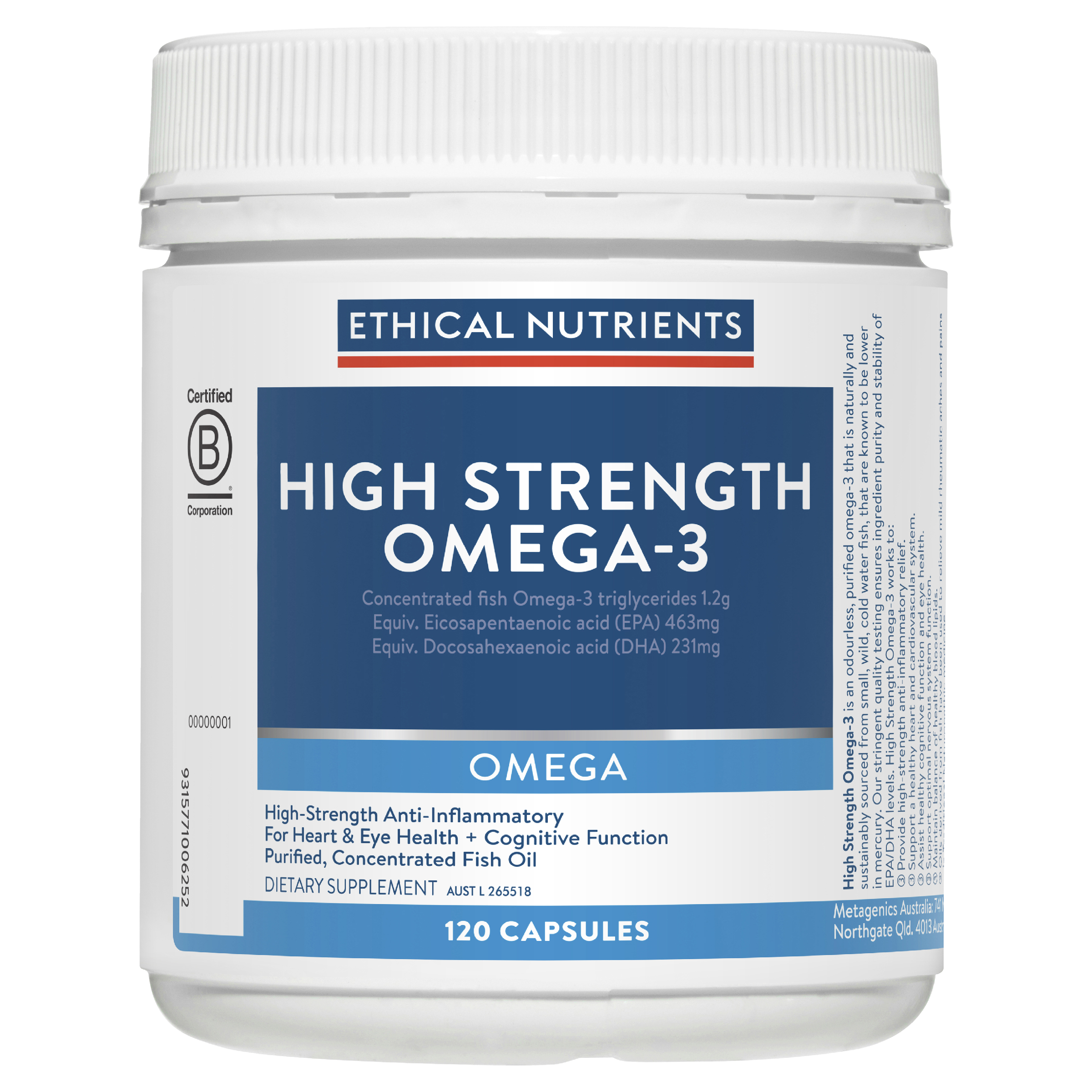 Ethical Nutrients High Strength Omega-3
