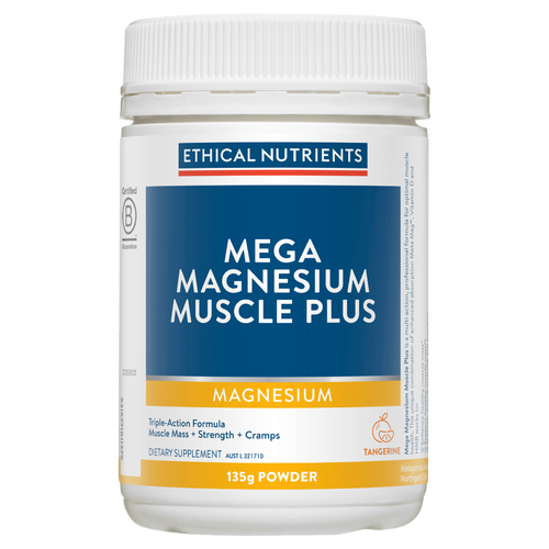 Ethical Nutrients Mega Magnesium Muscle Plus Powder
